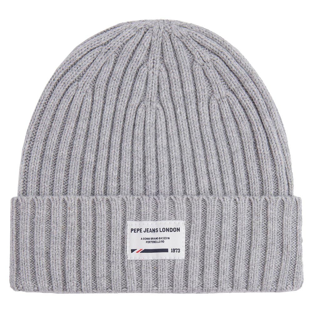 Pepe Jeans Herren Johnny Beanie Hut L Grau (Grey Marl), L Grau (Grey Marl)