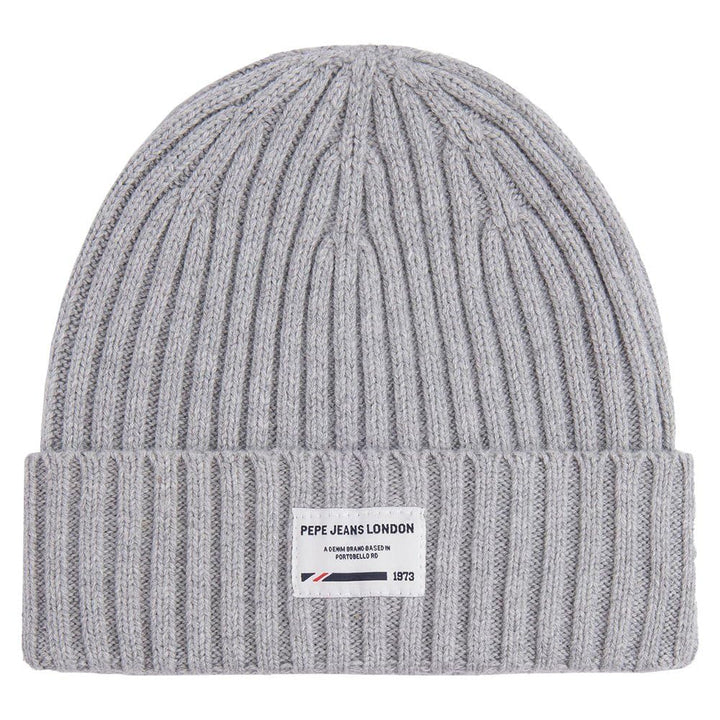 Pepe Jeans Herren Johnny Beanie Hut L Grau (Grey Marl), L Grau (Grey Marl)