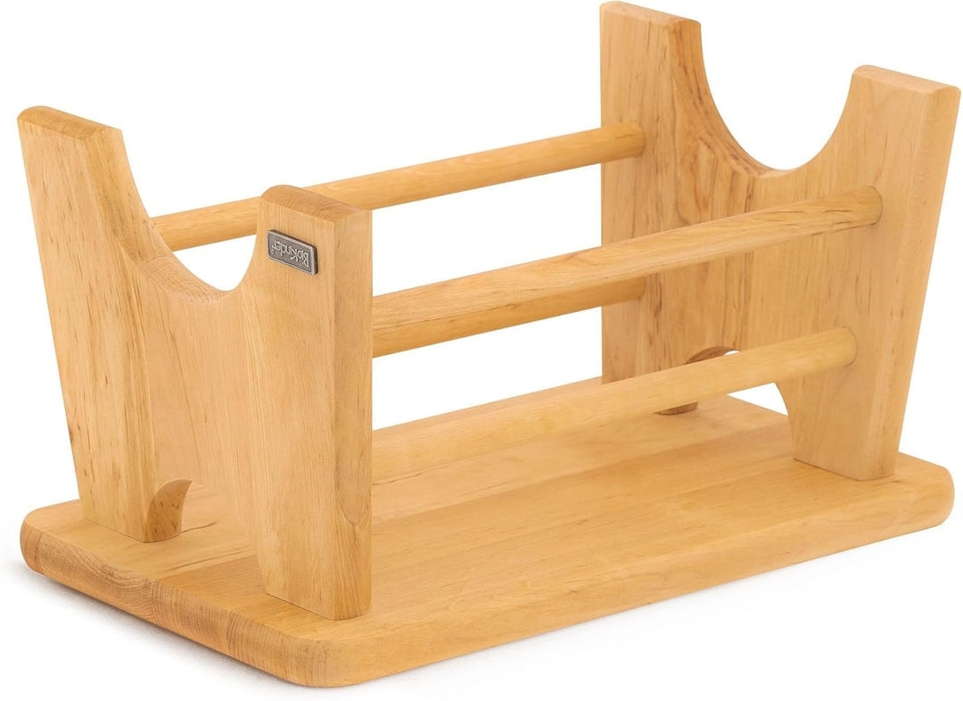 BioKinder Max Tritthocker Schemel Hocker aus Massivholz Erle 34 x 21,5 x 20 cm
