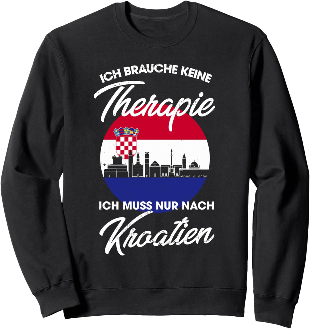 Kroatische Flagge I Kroatien Urlaub I Kroatien Sweatshirt