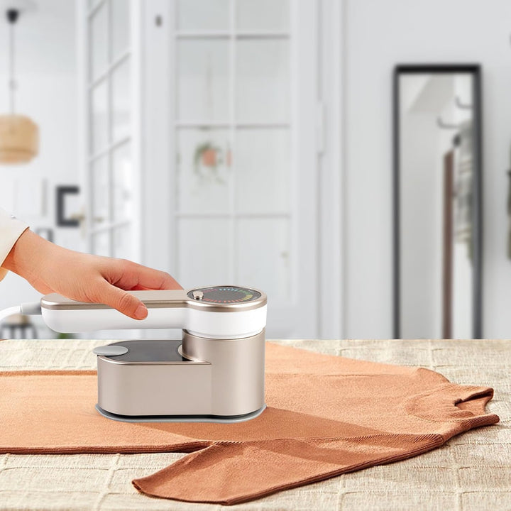 Dampfbügeleisen Mini, Mini Reisebügeleisen,1200W Mini Bügeleisen, Handgehaltene Bügelmaschine Nass U