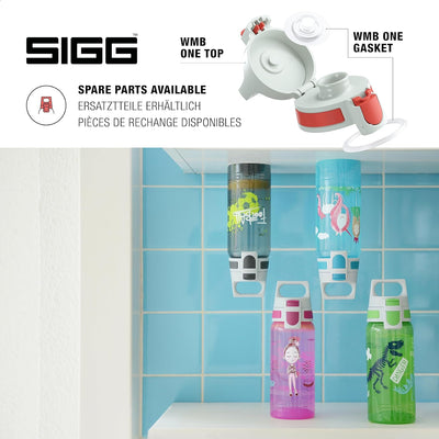 SIGG - Trinkflasche Kinder - Viva One - Kohlensäure Geeignet - Auslaufsicher - Spülmaschinenfest - B