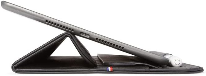 DECODED Faltbare Schutzhülle für iPad Mini 6. / 5. Generation, getestet von Apple, Vollnarbenleder,