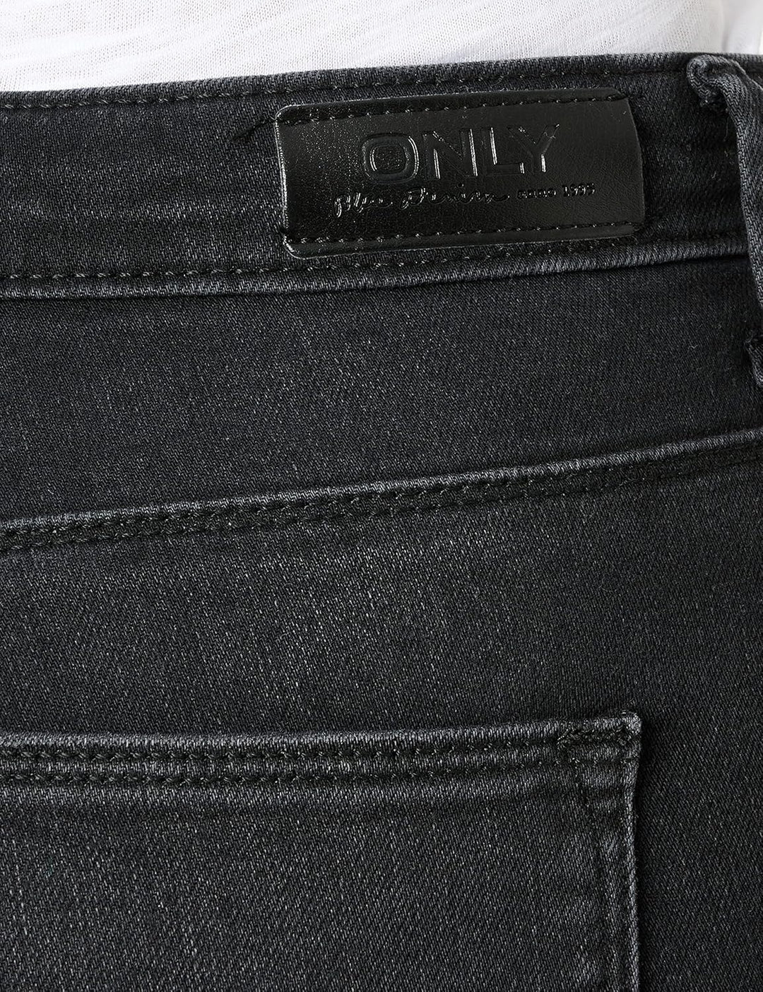ONLY Damen Jeans 27W / 32L Black Denim, 27W / 32L Black Denim