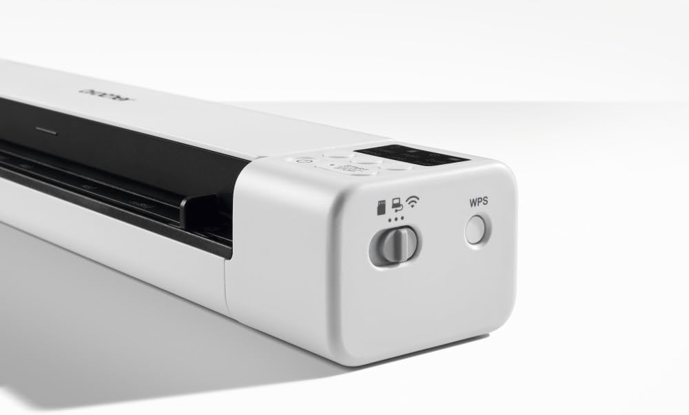 Brother DS-940 Mobiler Scanner | A4 | beidseitig | WLAN | integrierter Akku | 15 ppm | Farbe | Schwa