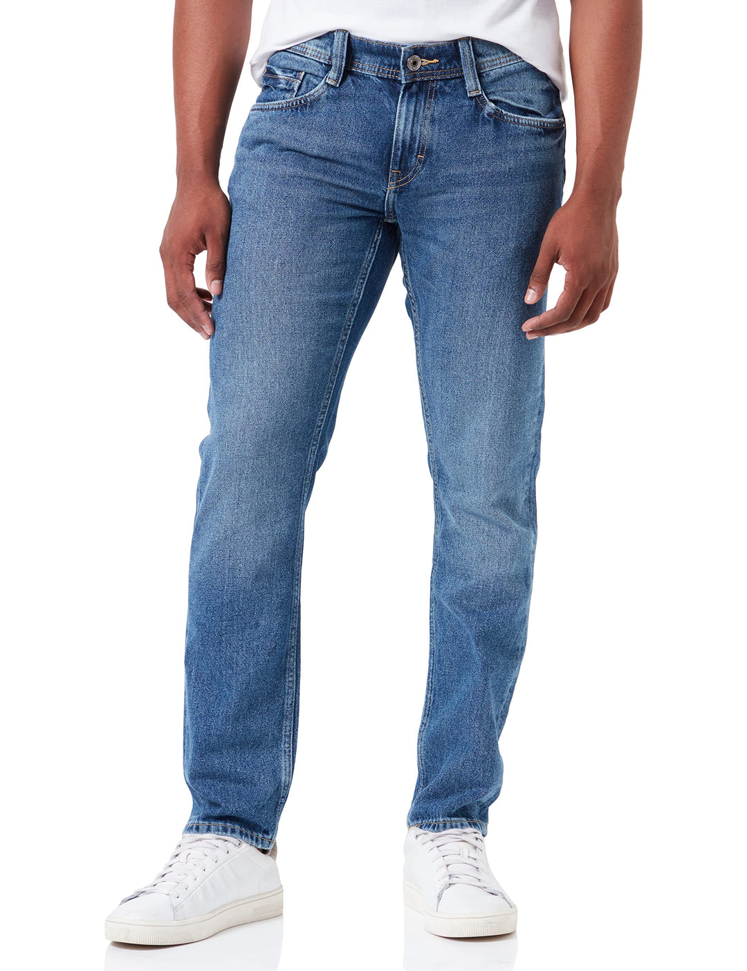 MUSTANG Herren Oregon Tapered Jeans 34W / 34L Mittelblau 783, 34W / 34L Mittelblau 783