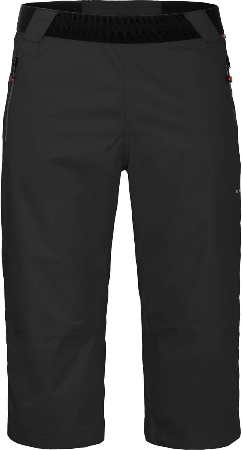 Bergson VARKAUS Comfort 3/4 | Herren 3/4 Regenhose - wasserdicht - Winddicht - atmungsaktiv - Netzfu