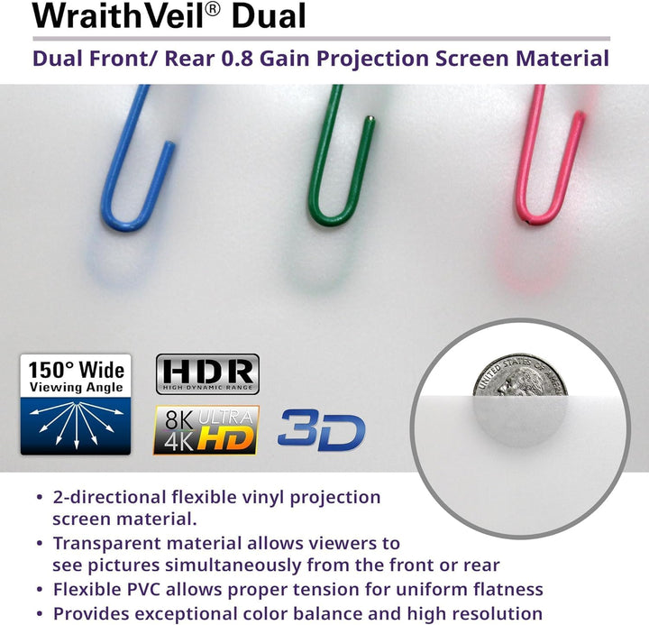 Elite Screens OMS100H2-DUAL Mobile Garten Leinwand Yard Master 2 Dual 222 Outdoor Projection Screen