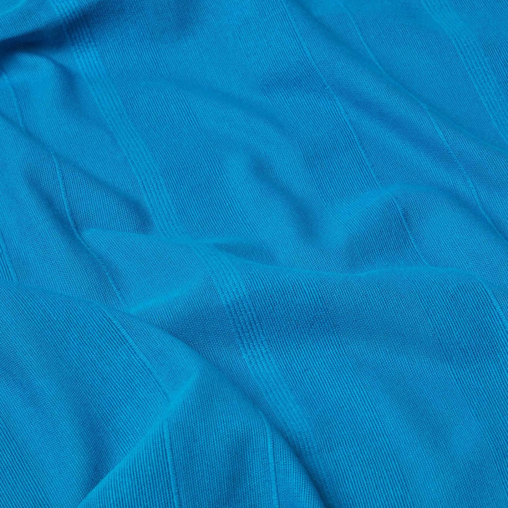Homescapes grosse Tagesdecke Rajput, türkis/blau, Wohndecke aus 100% Baumwolle, 225 x 255 cm, Sofaüb