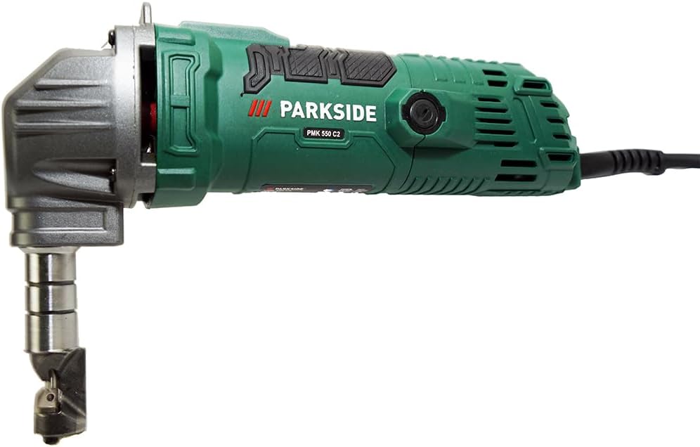 HEADNMORE® Bundle - 1x PARKSIDE® Knabber/Nibbler/Blechknabber PMK 550 C2, 550 W + 1x HEADNMORE® Schl