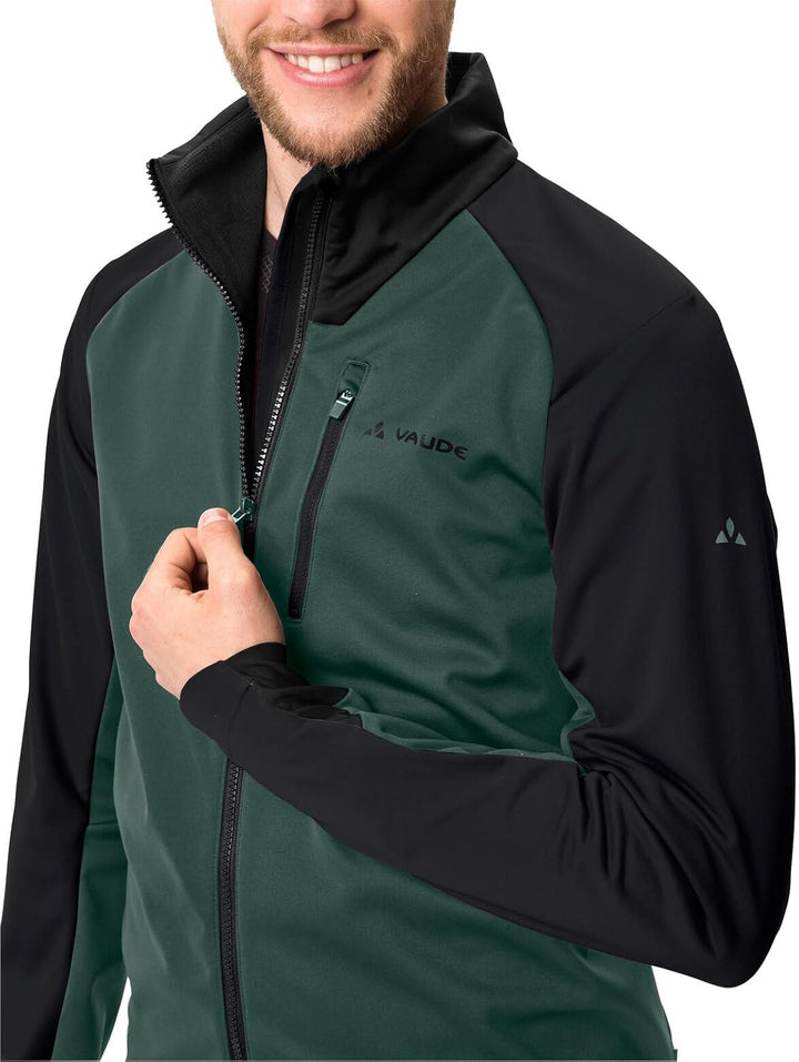 VAUDE Men's Posta Softshell Jacket VI - Softshelljacke Herren - Radjacke S dusty forest, S dusty for