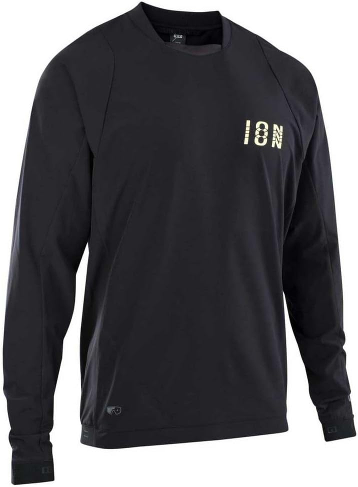 Ion MTB-Jersey Langarm Shelter BAT Schwarz 46 Schwarz, 46 Schwarz