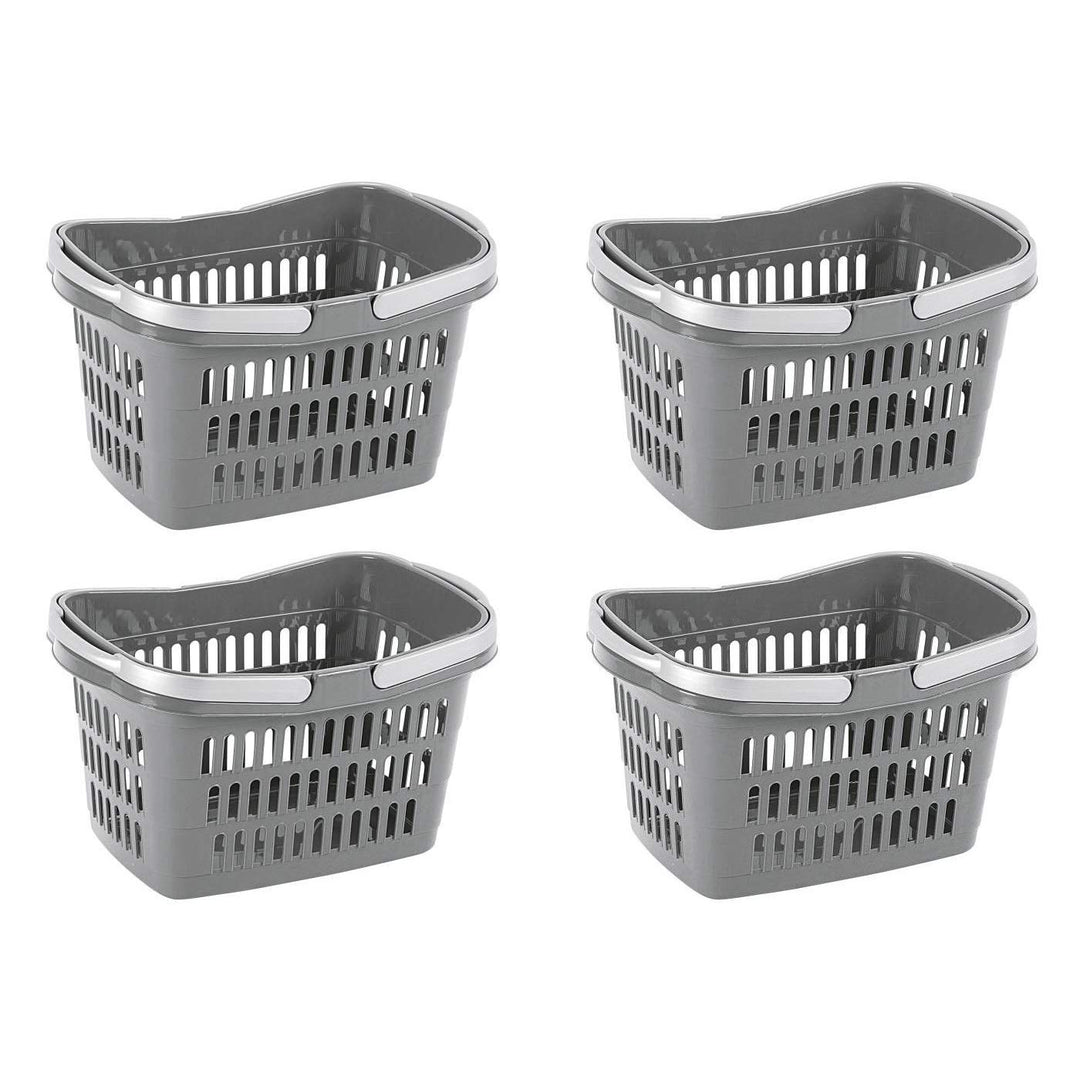 Rival Einkaufskorb mit 2 Griffen, Grösse:klein (4 Stück), klein (4 Stück)