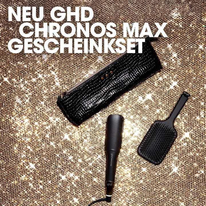 ghd chronos max Breites Glätteisen: Ideal für dickes, langes & lockiges Haar, smarter Styler, 85% gr