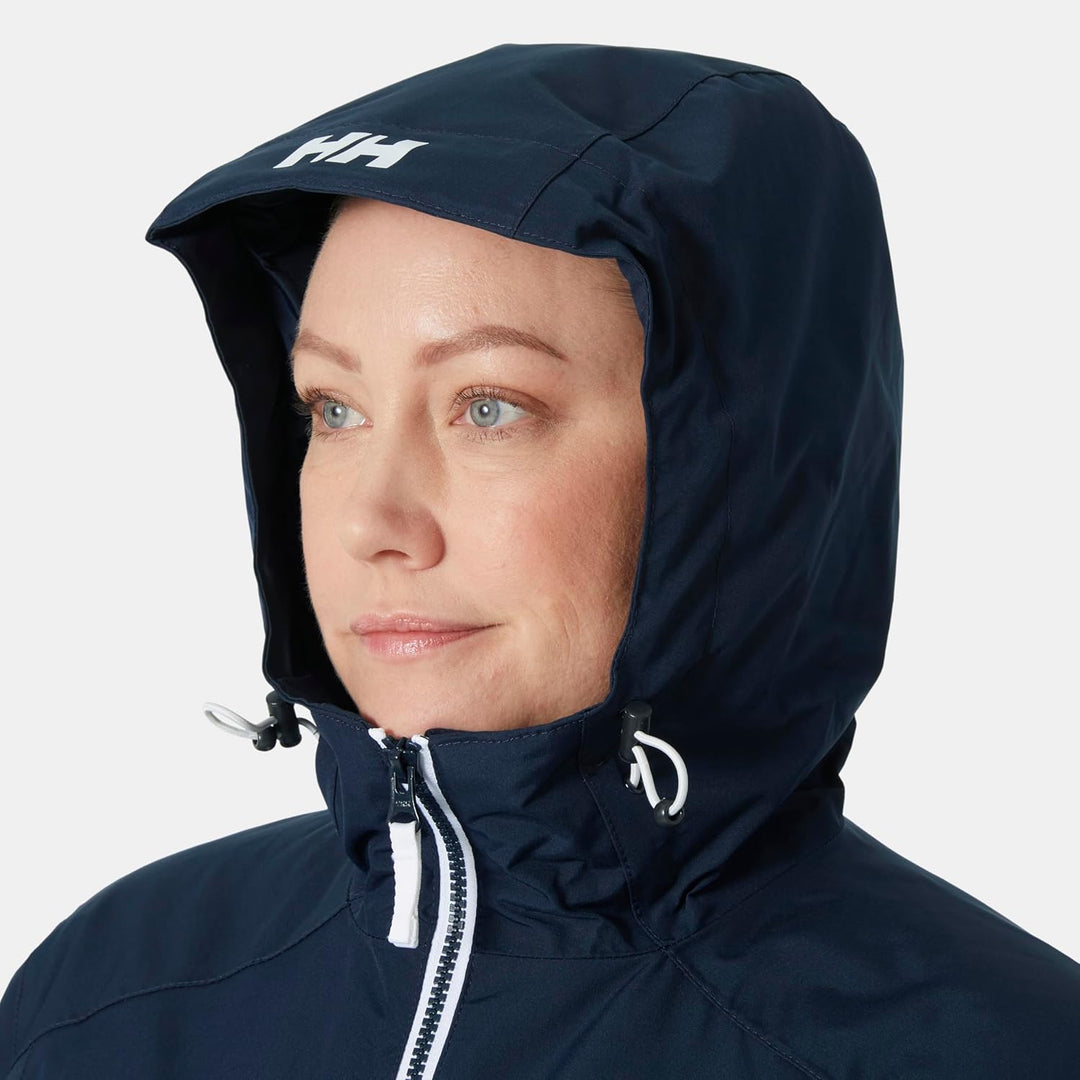 Helly Hansen Damen Belfast Langer Winterjacke, Marineblau