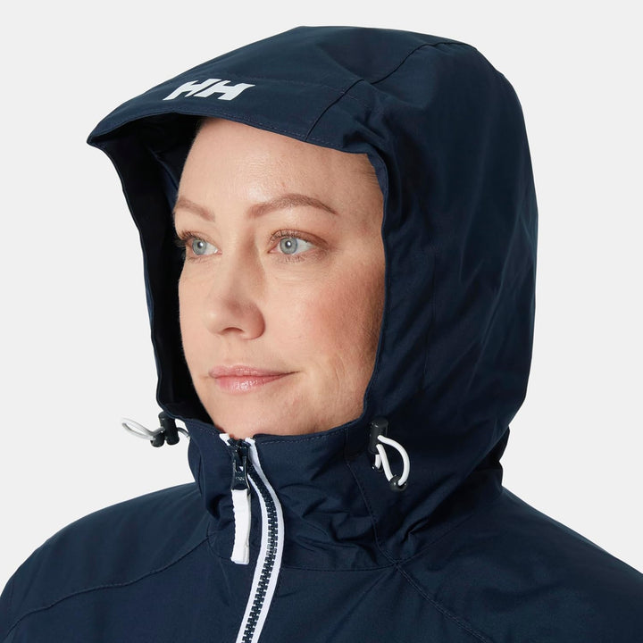 Helly Hansen Damen Belfast Langer Winterjacke, Marineblau