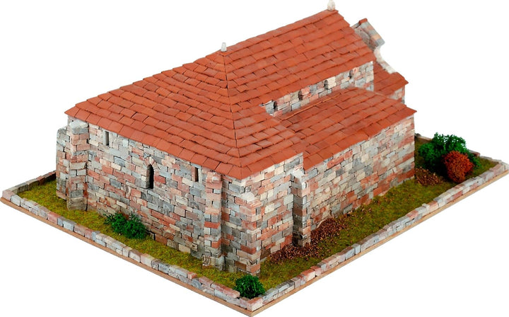DOMUS Kits Domus Kits40086 2533 Teile Romanica 9 S. Juan de Banos Kirche Modell, Massstab 1:65, Mehr