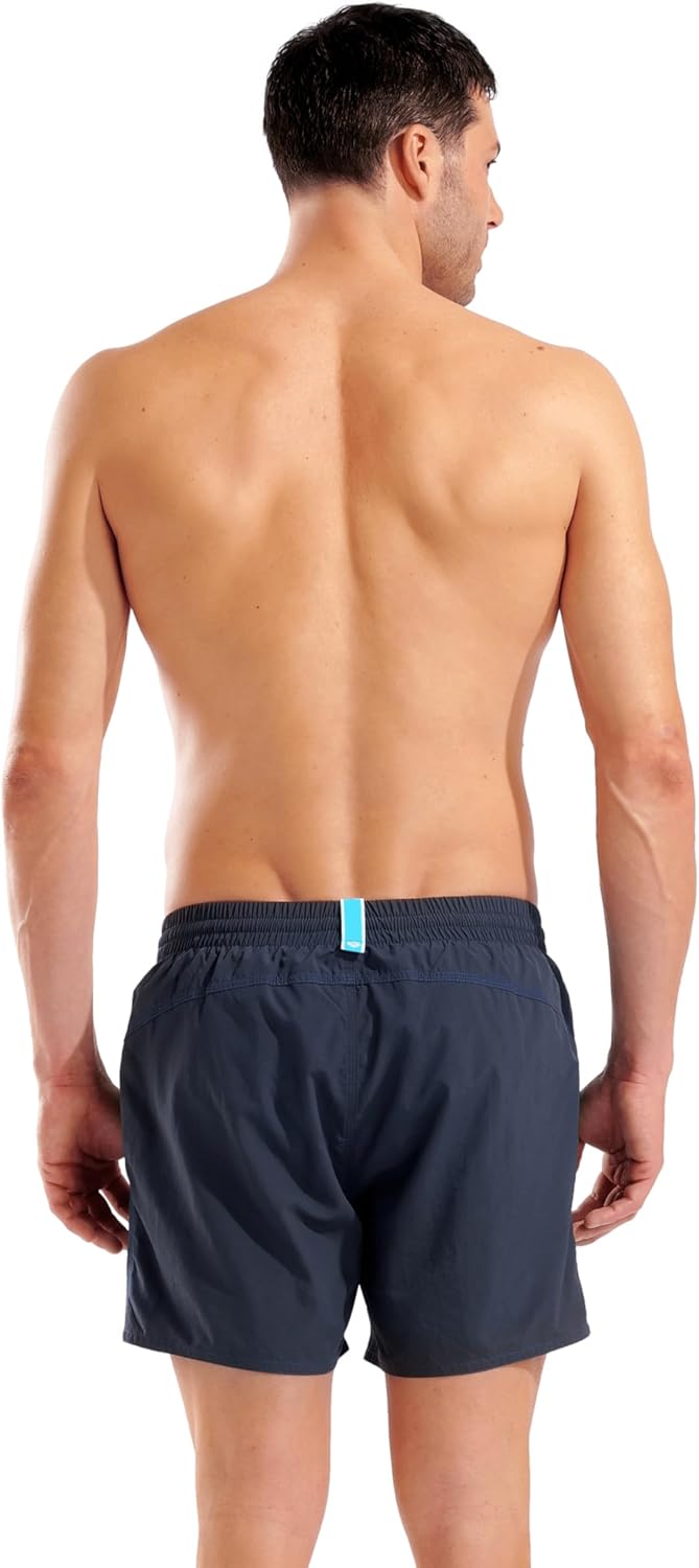 Arena Herren Bywayx R Swim Trunks L Asphalt-neon Blue, L Asphalt-neon Blue