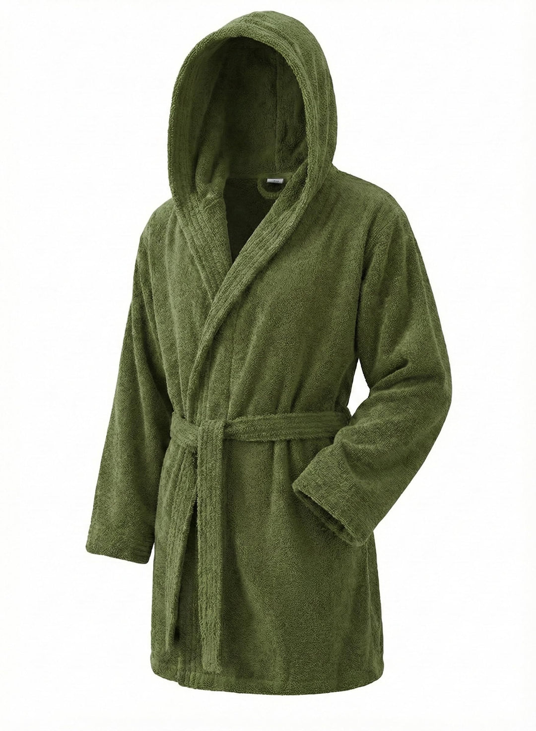 Top Towels - Unisex Bademantel - Bademantel für Damen oder Herren - Bademantel mit Kapuze - 100% Bau