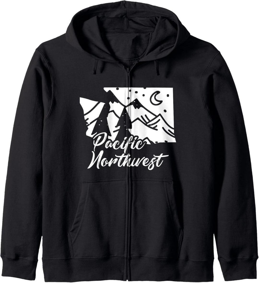 Seattle Washington PNW Vacation Souvenir Gift Kapuzenjacke