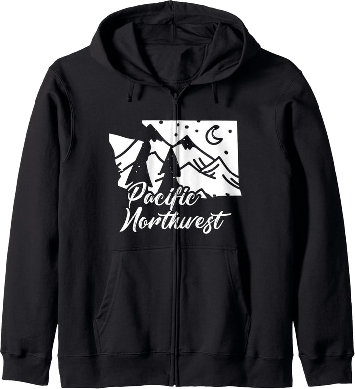 Seattle Washington PNW Vacation Souvenir Gift Kapuzenjacke