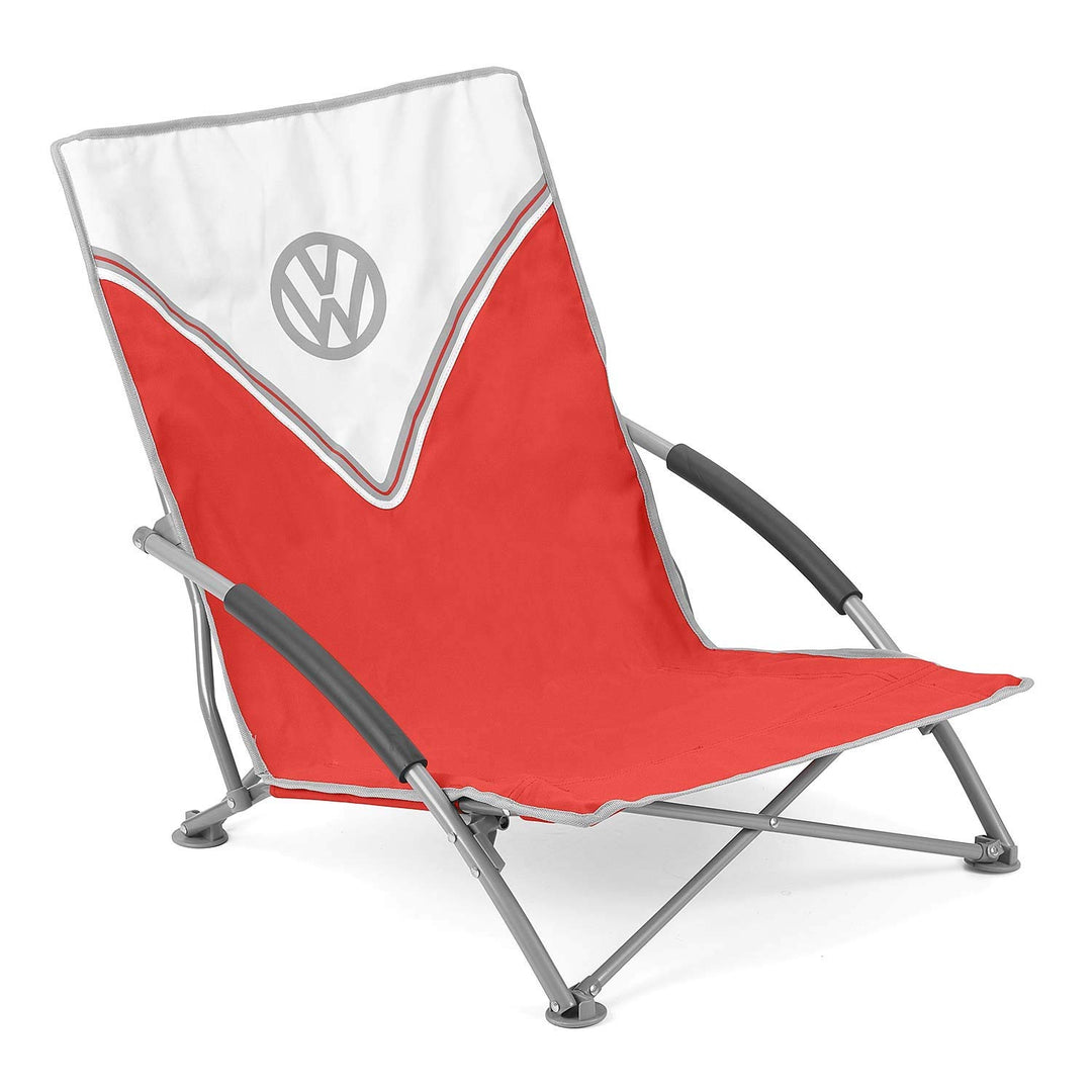 BRISA VW Collection - T1 Bulli Bus Faltbarer Strandstuhl mit Tragetasche | Volkswagen Campingstuhl K