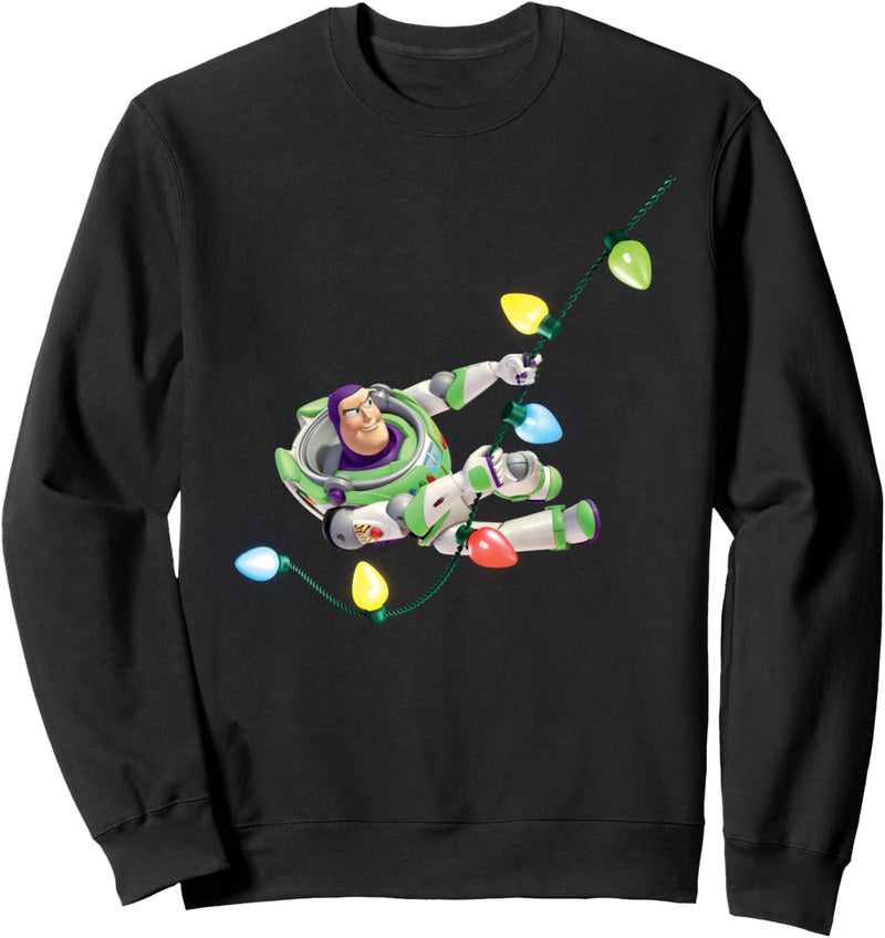 Disney PIXAR Toy Story Buzz Lightyear Christmas Lights Sweatshirt