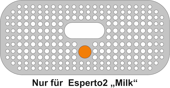 3 x Schutzfolie für Tchibo Esperto2 Milk - Tassenablage - Tropfblech - Abtropfblech - (NICHT für Esp