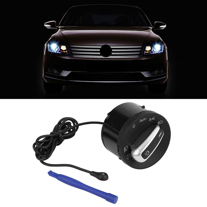 Scheinwerfer-Steuerschalter Auto-Scheinwerferlampen-Steuerschalter Lichtsensormodul Kompatibel mit M