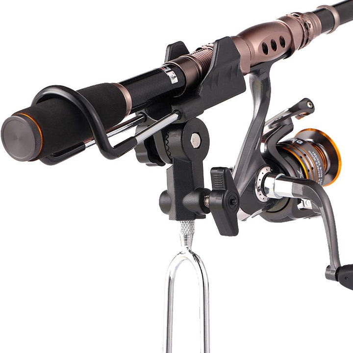 Croch 2 x Rutenhalter 360° Verstellbar Hallter für Angelruten Edelstahl Stark und Stabil Nue Version