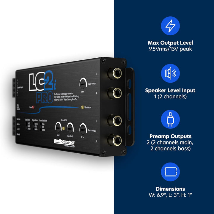 AudioControl - LC2i PRO - High-Low Adapter - Stück