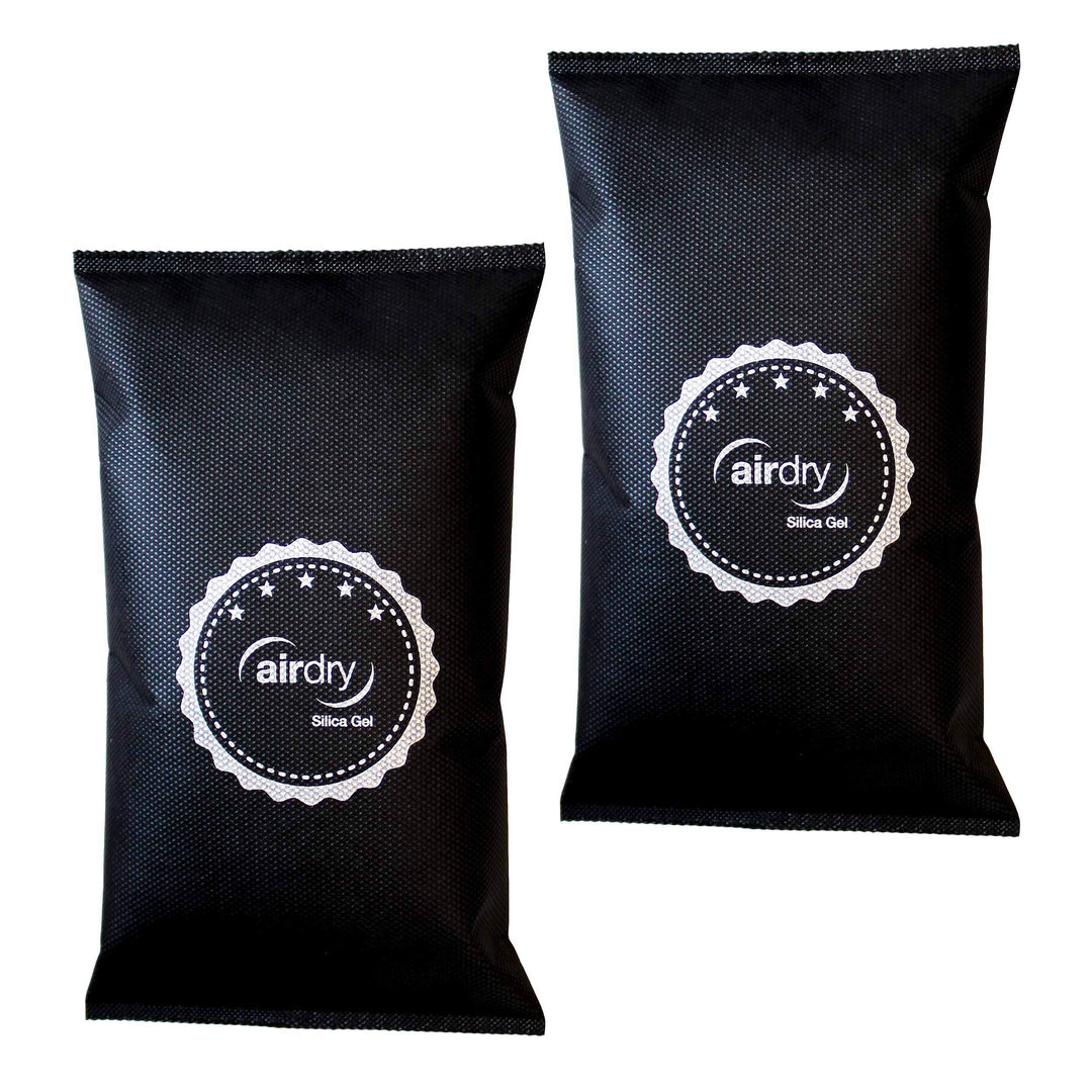 Thomar airdry Silica Gel | Auto-Entfeuchter | 1,5 kg (2 x 750 g) Entfeucher Kissen mit Silicagel | L