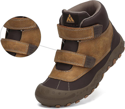 Mishansha Kinder Wanderschuhe rutschfest Leicht Trekking Wanderstiefel für Jungen Mädchen Gr.24-38 2