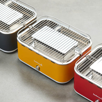 Barbecook Rauchfreier Holzkohlegrill Tischgrill mit Tragetasche geeignet für Balkon als Outdoor Camp