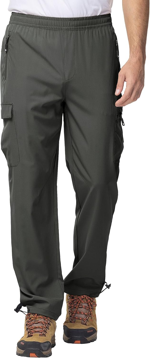 YSENTO Herren Wanderhose Outdoorhose Trekkinghose Sommer Leichte Atmungsaktiv Schnell Trockend Funkt