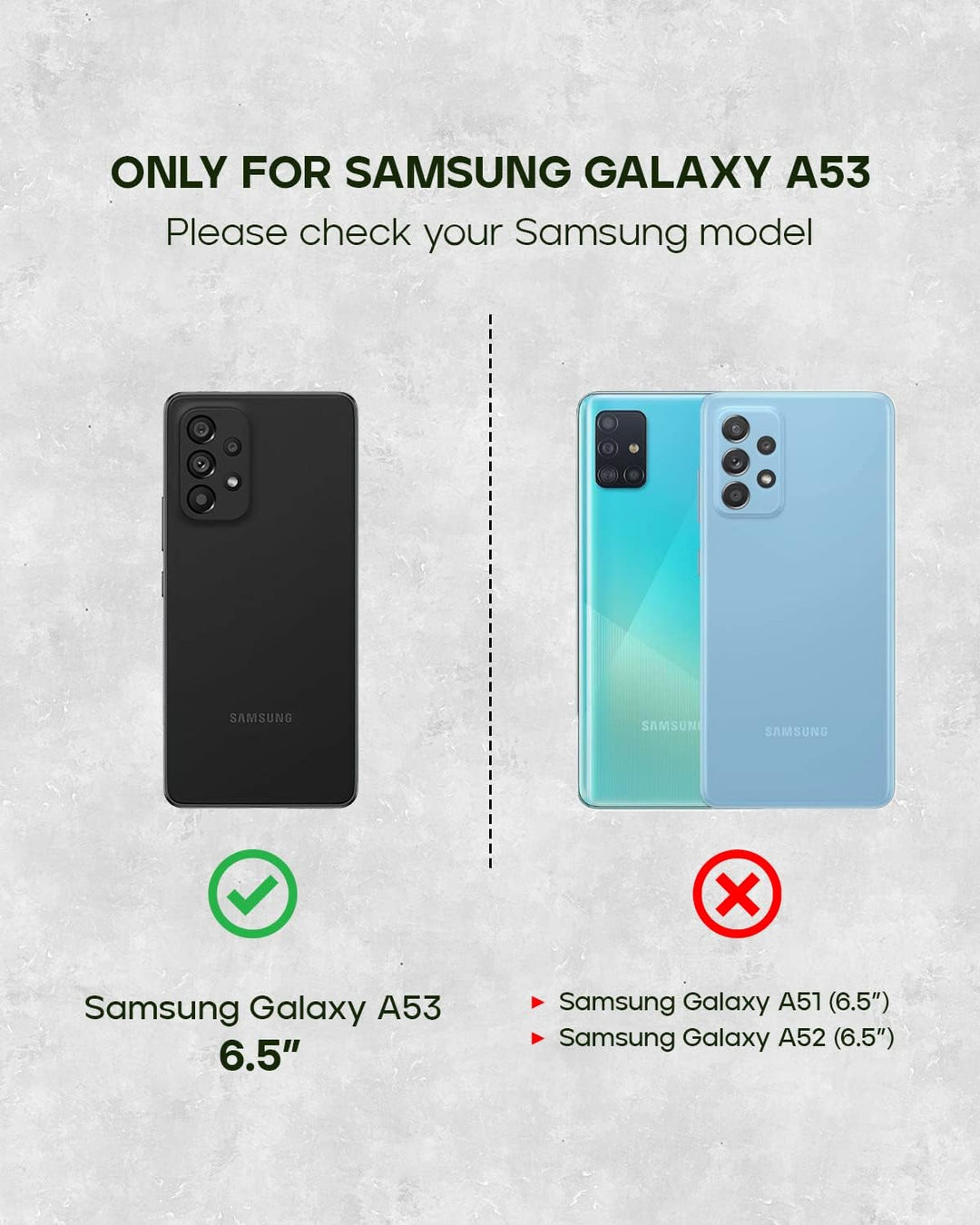 Porter Riley - Lederhülle für Samsung Galaxy A53. Premium Echtleder Standhülle/Cover/Brieftasche (Pu