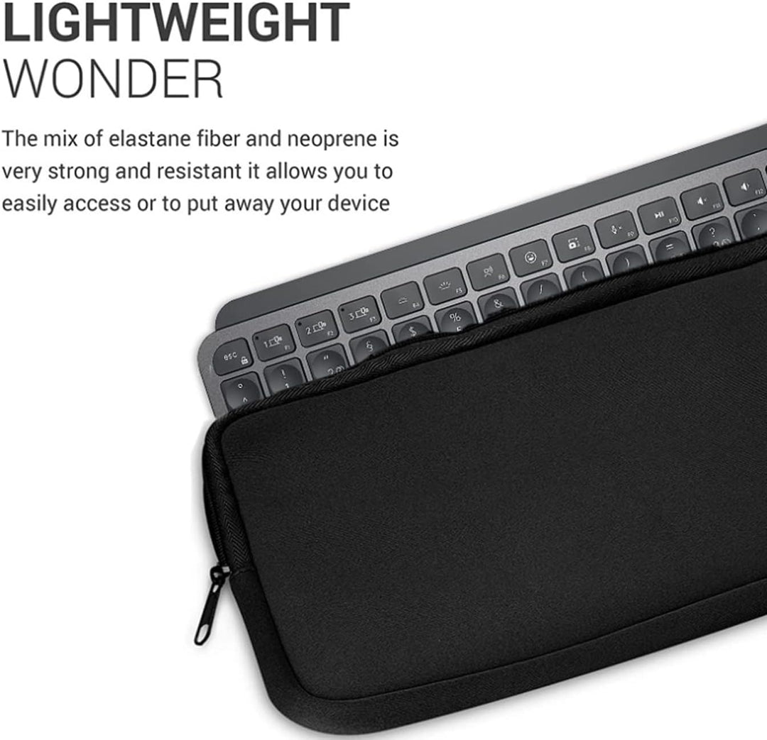 Helle, helle Reise-Tragetasche für Logitech MX Keys Mini, kompatibel mit den neuen Logitech MX Keys
