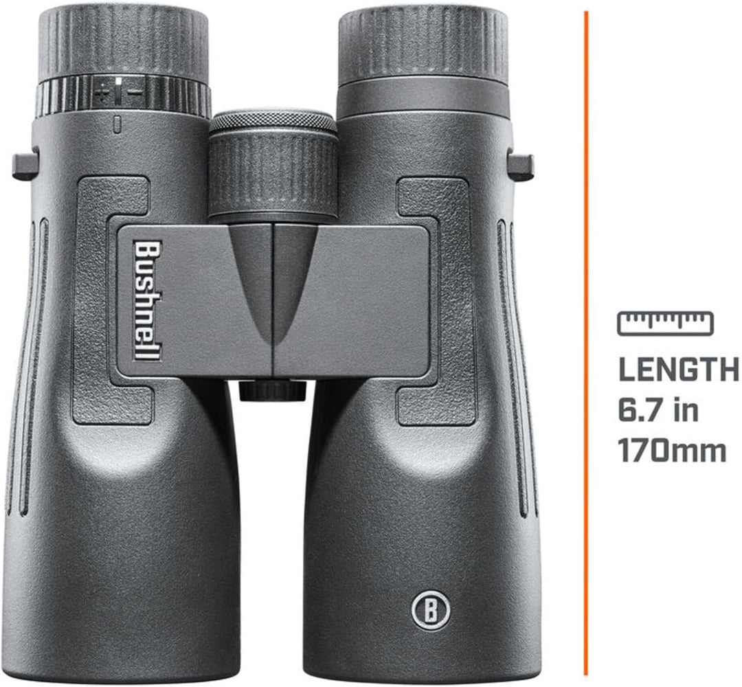 Bushnell - Legend - Fernglas - 12x50 - Dachkantprisma - Schwarz - Voll multivergütet - BB1250W, 12x5
