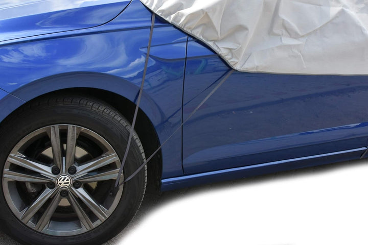 Kegel Halbgarage OPTIMO ML für Opel Corsa F ab 2019 - Grau, Wasserdicht, UV-Schutz, Autoabdeckung, L