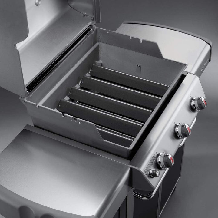 Weber 7621 Flavorizer Bars Emailliert für Genesis 300 Serie ab 2011 (Packung mit 2) 17.6 x 2.2 x 9.6