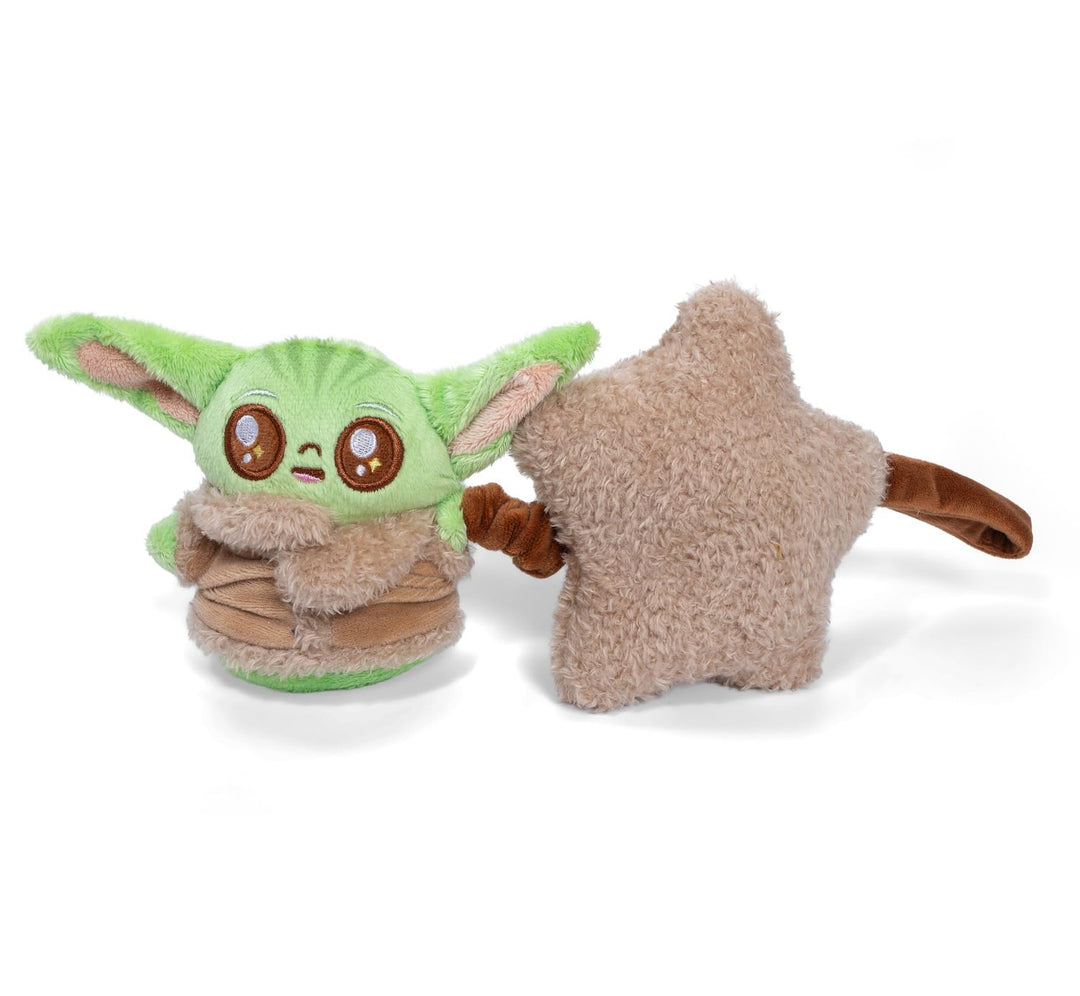 Disney Grogu Spieluhr aus Plüsch – Kuscheltier mit Einschlafmelodie, weicher Stoff, detailreicher Ch