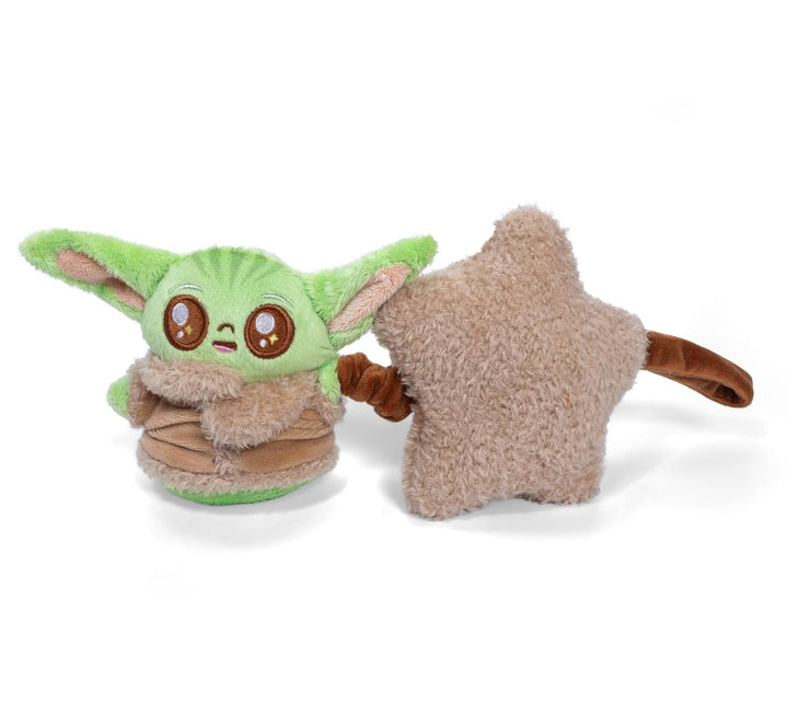 Disney Grogu Spieluhr aus Plüsch – Kuscheltier mit Einschlafmelodie, weicher Stoff, detailreicher Ch