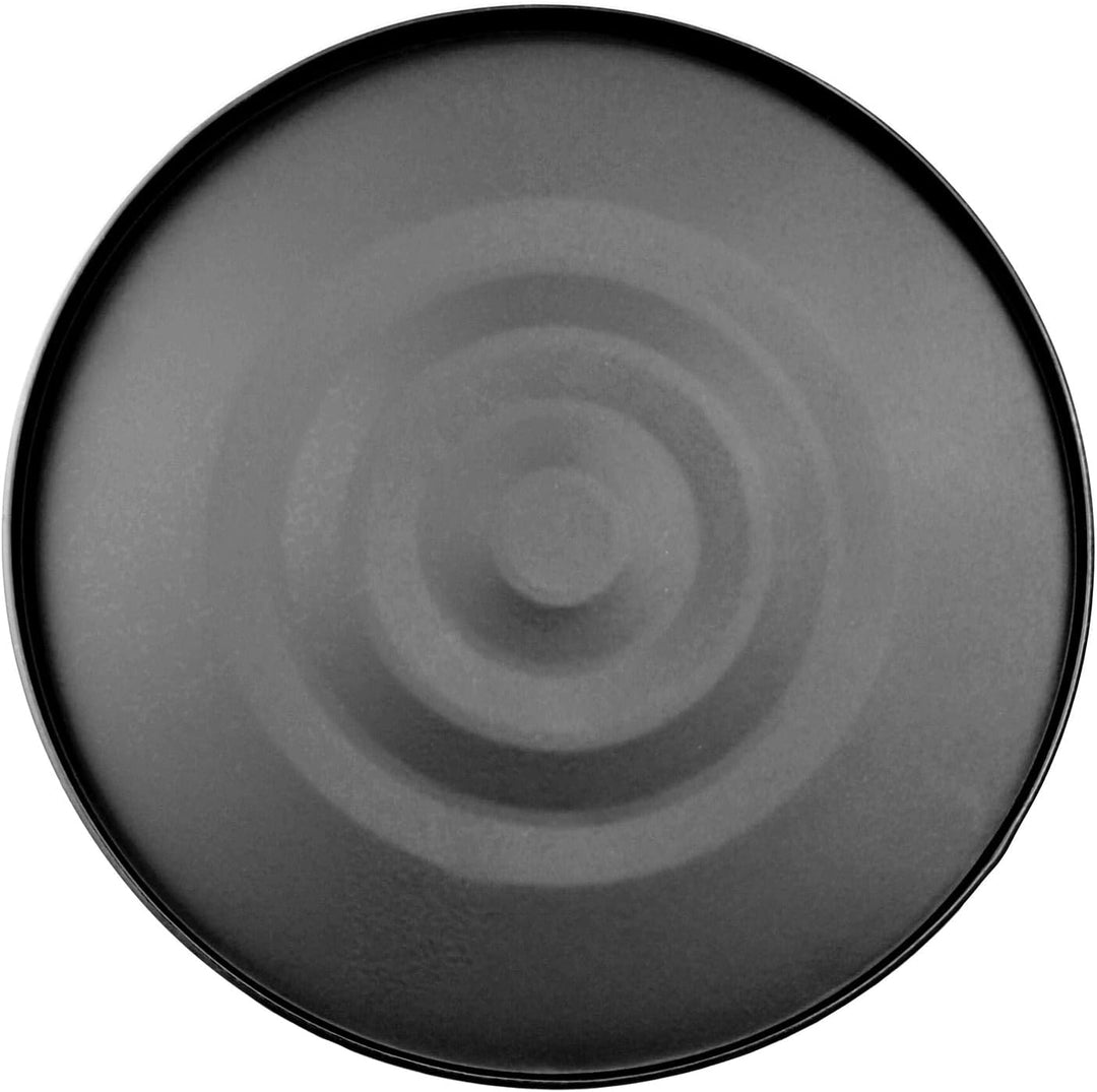 Raik Kohlekorb Heinz aus Stahl grau Pellets- und Kohleeimer mit Schüttrand Brennstoffkorb für Kamin