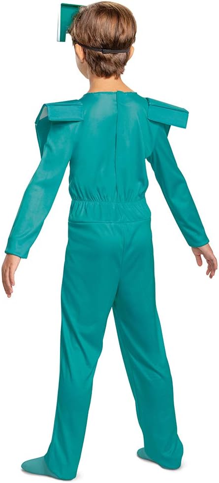 Disguise Offizielles Minecraft Kostüm Kinder Jungen Armour Kostüm Karneval Kostüm Minecraft Fasching