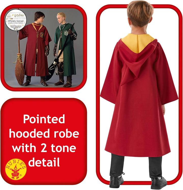 RUBIE'S 300693L Harry Potter Kostüm, Unisex-Kinder, rot,Large 7-8 Jahre Large 7-8 Jahre Rot, Large 7