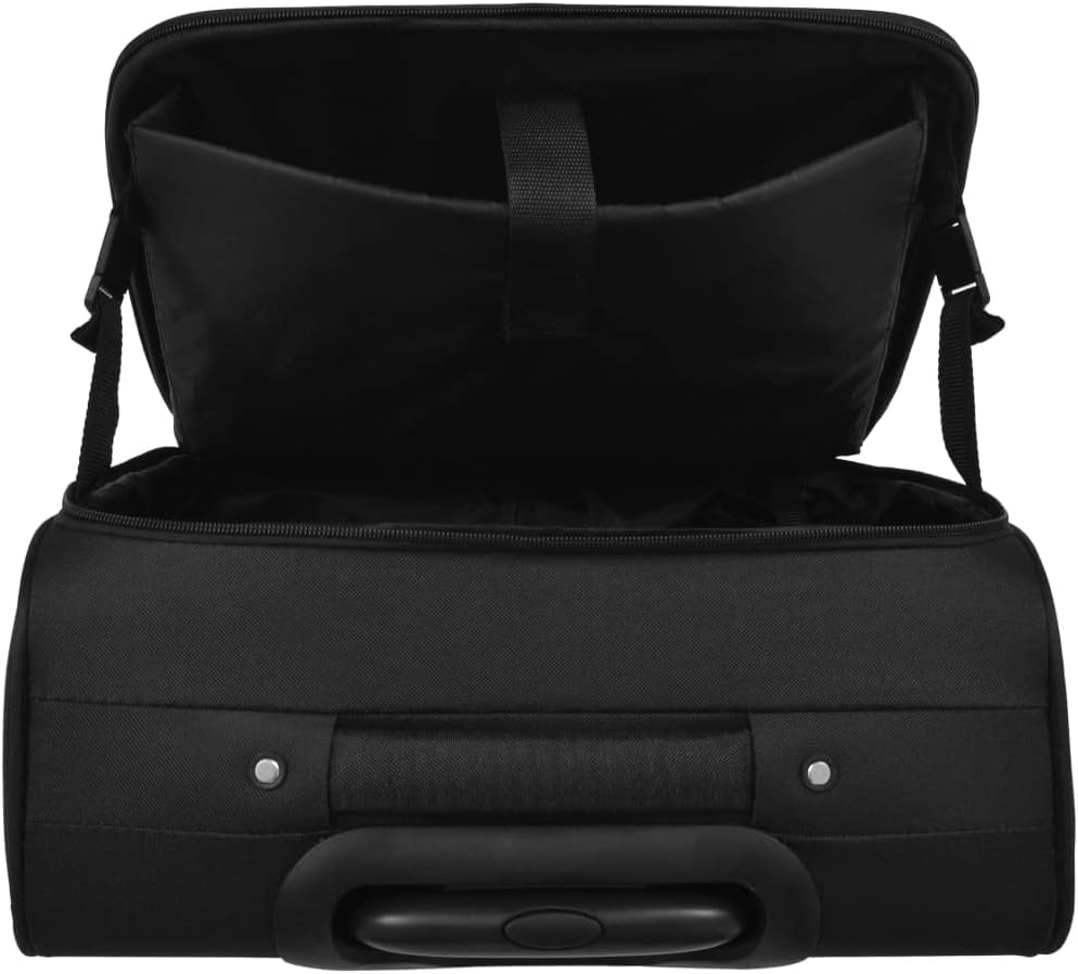 vidaXL Pilottrolley mit 2 Rädern Pilotenkoffer Reisekoffer Businesskoffer Trolley Aktenkoffer Busine