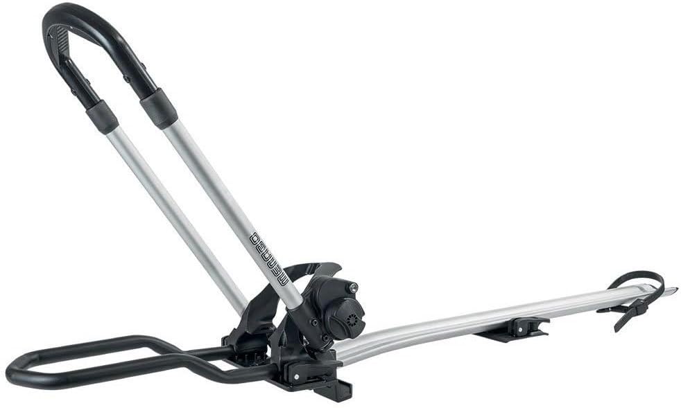 MENABO' Unisex-Adult Portabici da Tetto Auto Chrono 26/29 per Bici Road/MTB, Nero, Unica