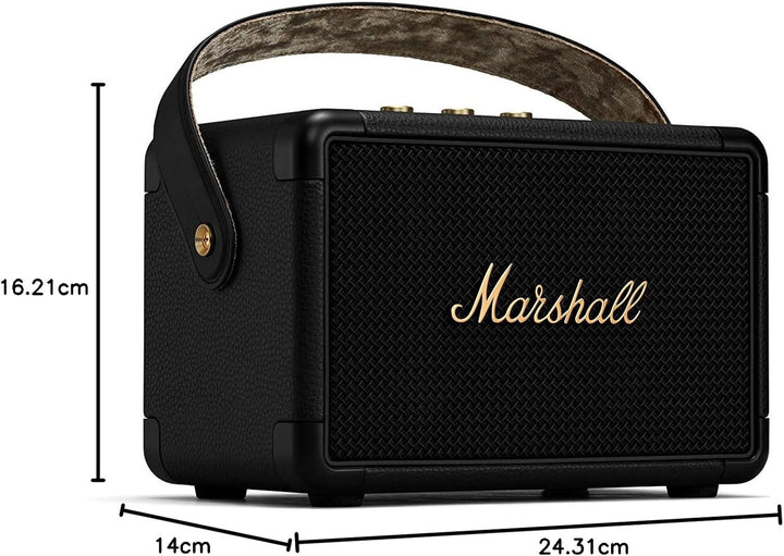 Marshall Kilburn II Bluetooth Tragbarer Wasserabweisend Lautsprecher, Kabelloser - Schwarz und Messi