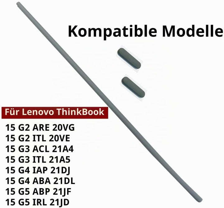 3pcs Laptop Gummifüsse Ersatzteil für Lenovo ThinkBook 15 G2 Are 20VG ITL 20VE, 15 G3 ACL 21A4 ITL 2