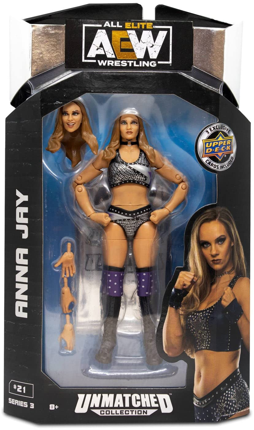 aew Anna Jay Unmatched Collection Series 3 Actionfigur